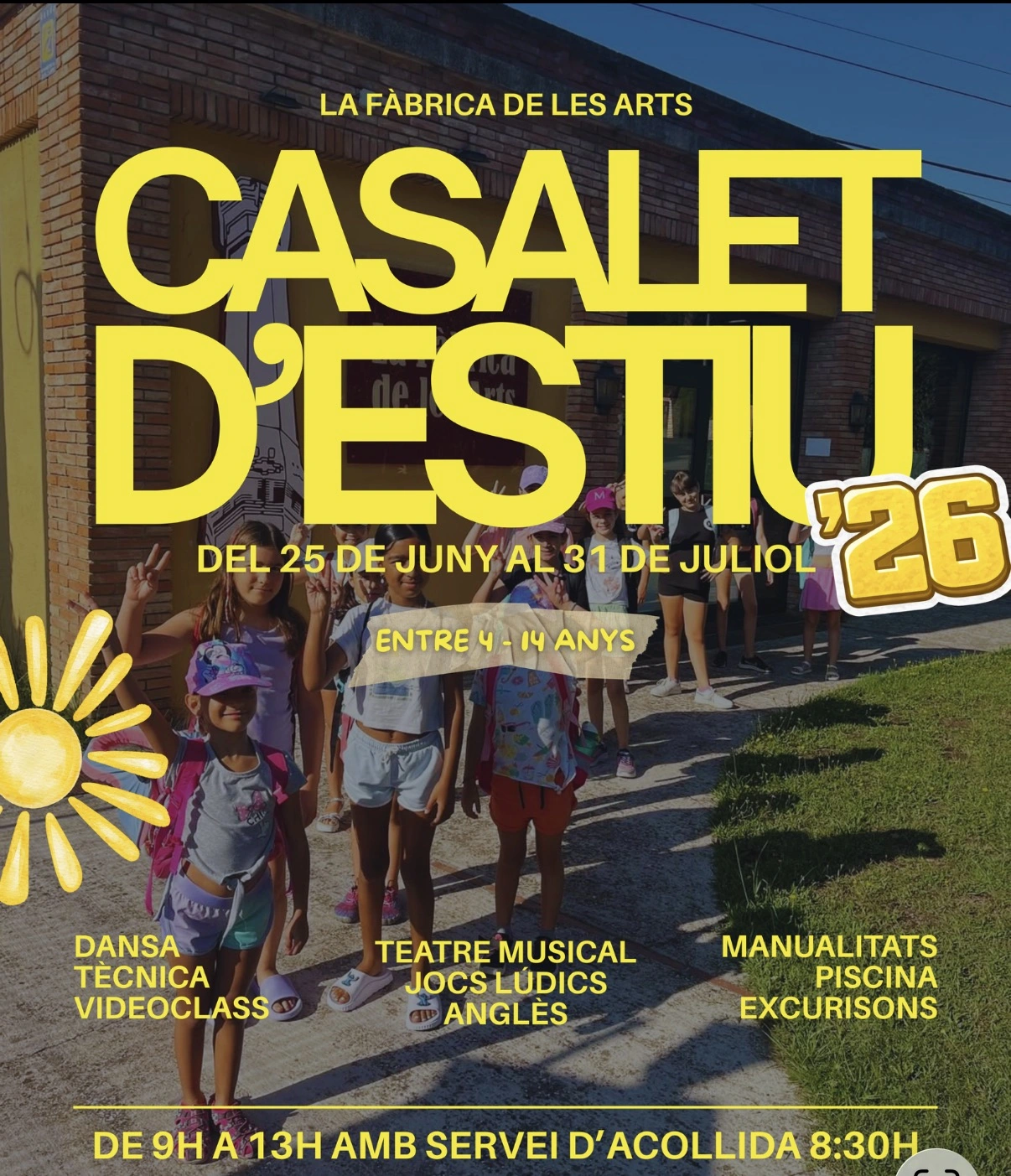 Casalet d'Estiu 2026 · La Fàbrica de les Arts